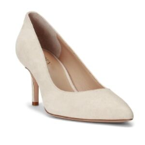 Lauren Ralph Lauren Lanette Suede Pump heels explorer sand - 11